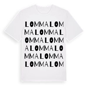 Lomma ordlek t-shirt – ekologisk bomull t-shirt från Pinshirt