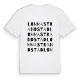 Lomma Strandstad ordlek t-shirt