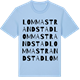 Blue Soul t-shirt med Lomma Strandstad ordlek t-shirt