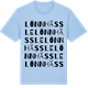 Blue Soul t-shirt med Lönnhässle ordlek t-shirt
