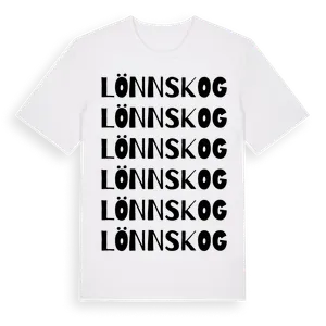 Lönnskog ordlek t-shirt – ekologisk bomull t-shirt från Pinshirt