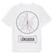 White t-shirt med Lönsboda t-shirt