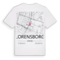 Lorensborg karta t-shirt