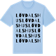 Blue Soul t-shirt med Lövdalshus ordlek t-shirt