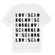 Loviseborg ordlek t-shirt