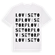 Lovisetorp ordlek t-shirt