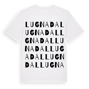 Lugnadal ordlek t-shirt – ekologisk bomull t-shirt från Pinshirt