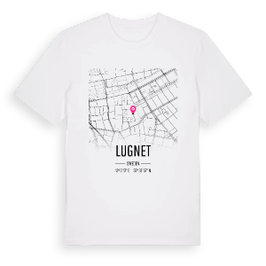 Lugnet karta t-shirt – ekologisk bomull t-shirt från Pinshirt