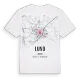 Lund karta t-shirt