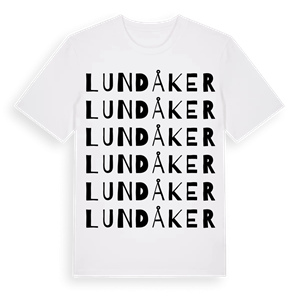 Lundåker ordlek t-shirt – ekologisk bomull t-shirt från Pinshirt