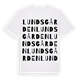Lundsgården ordlek t-shirt