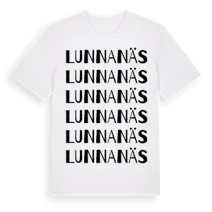 Lunnanäs ordlek t-shirt – ekologisk bomull t-shirt från Pinshirt