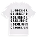 Lunneborg ordlek t-shirt
