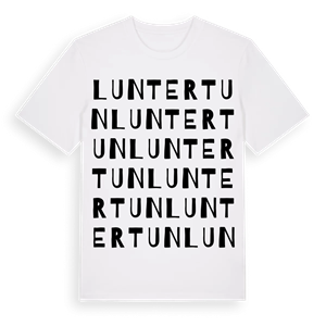 Luntertun ordlek t-shirt – ekologisk bomull t-shirt från Pinshirt
