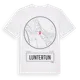 White t-shirt med Luntertun t-shirt