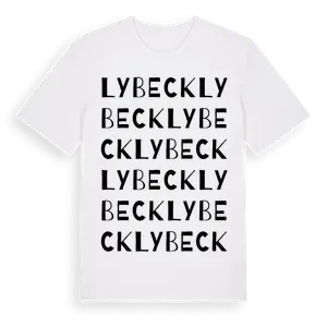 Lybeck ordlek t-shirt – ekologisk bomull t-shirt från Pinshirt