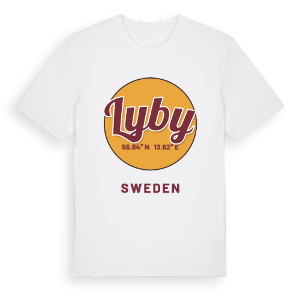 Lyby cirkel t-shirt – ekologisk bomull t-shirt från Pinshirt