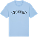 Blue Soul t-shirt med Lyckebo böjd t-shirt