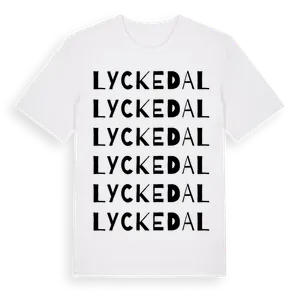 Lyckedal ordlek t-shirt – ekologisk bomull t-shirt från Pinshirt