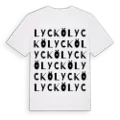 Lyckö ordlek t-shirt