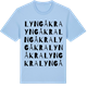 Blue Soul t-shirt med Lyngåkra ordlek t-shirt