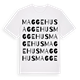 Maggehus ordlek t-shirt