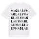 Maglaby ordlek t-shirt