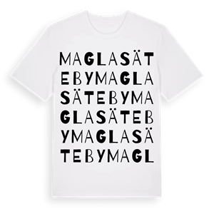 Maglasäte by ordlek t-shirt – ekologisk bomull t-shirt från Pinshirt