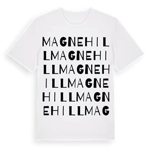 Magnehill ordlek t-shirt – ekologisk bomull t-shirt från Pinshirt