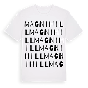 Magnihill ordlek t-shirt – ekologisk bomull t-shirt från Pinshirt