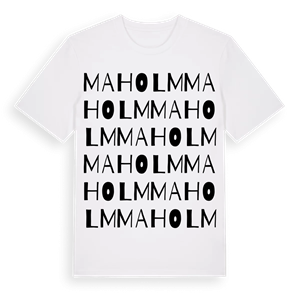 Maholm ordlek t-shirt – ekologisk bomull t-shirt från Pinshirt