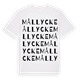 Mållycke ordlek t-shirt