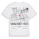 Malmö Hus karta t-shirt