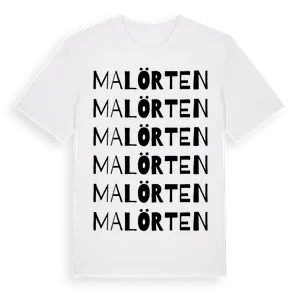 Malörten ordlek t-shirt – ekologisk bomull t-shirt från Pinshirt
