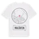 White t-shirt med Malörten t-shirt