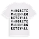 Margretevall ordlek t-shirt