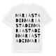 Mariastaden ordlek t-shirt