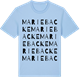 Blue Soul t-shirt med Mariebacke ordlek t-shirt