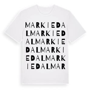 Markiedal ordlek t-shirt – ekologisk bomull t-shirt från Pinshirt