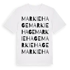 Markiehage ordlek t-shirt – ekologisk bomull t-shirt från Pinshirt