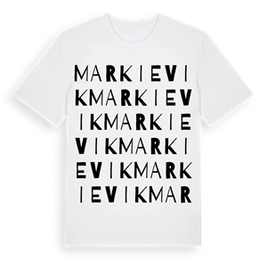 Markievik ordlek t-shirt – ekologisk bomull t-shirt från Pinshirt