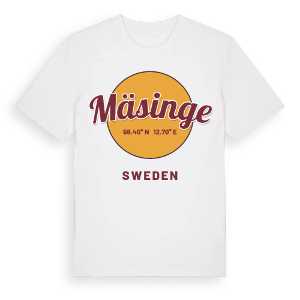 Mäsinge cirkel t-shirt – ekologisk bomull t-shirt från Pinshirt