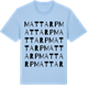 Blue Soul t-shirt med Mattarp ordlek t-shirt