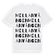 Mellanvången ordlek t-shirt