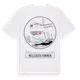 White t-shirt med Mellersta Hamnen t-shirt