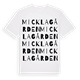 Micklagården ordlek t-shirt