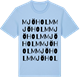 Blue Soul t-shirt med Mjöholm ordlek t-shirt