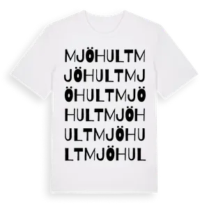 Mjöhult ordlek t-shirt – ekologisk bomull t-shirt från Pinshirt