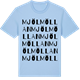 Blue Soul t-shirt med Mjölmöllan ordlek t-shirt