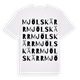 Mjölskärr ordlek t-shirt